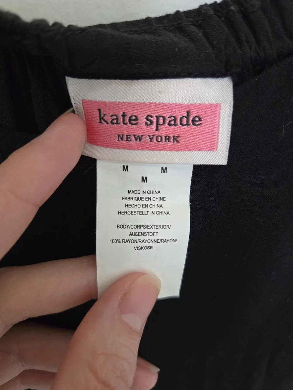 Kate Spade Bow Solids Tiered Midi Dress Size M Colorblock Pink & Green Preppy
